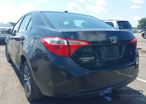 2017 Toyota Corolla Le из США, поврежденный, VIN 2T1BURHE3HC819569